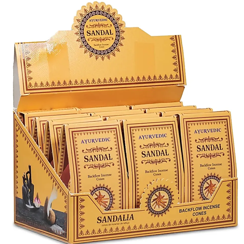 Cônes à refoulement Ayurvediques - paquets de 30g