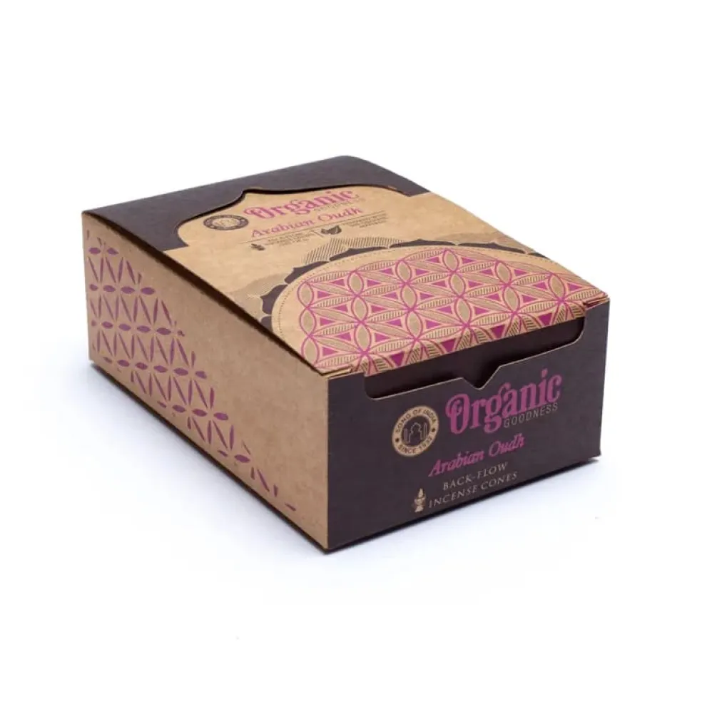 Cônes à refoulement Organic - paquets de 24g