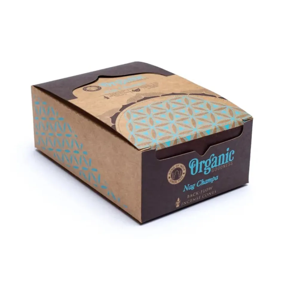 Cônes à refoulement Organic - paquets de 24g