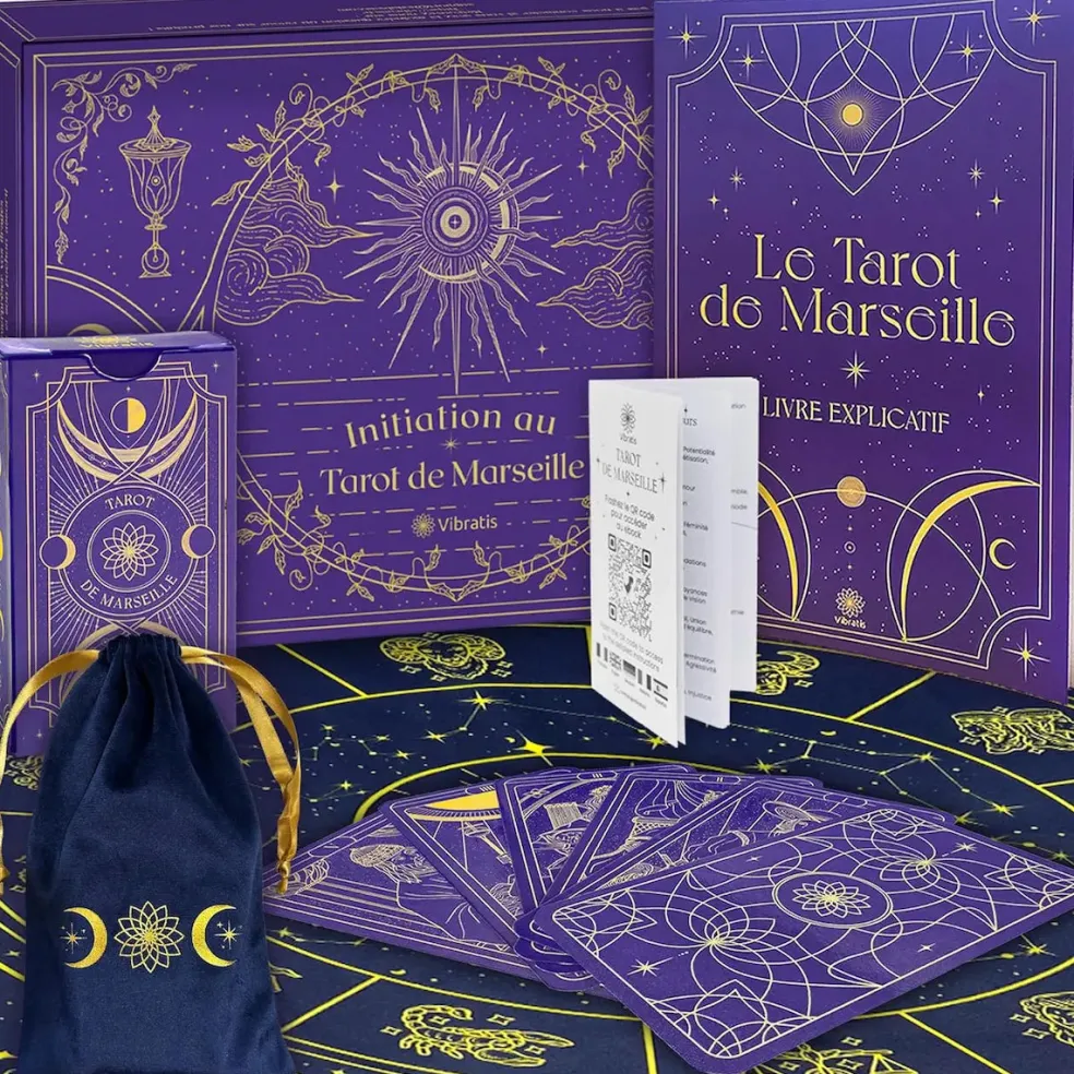 Coffret d'initiation au Tarot de Marseille