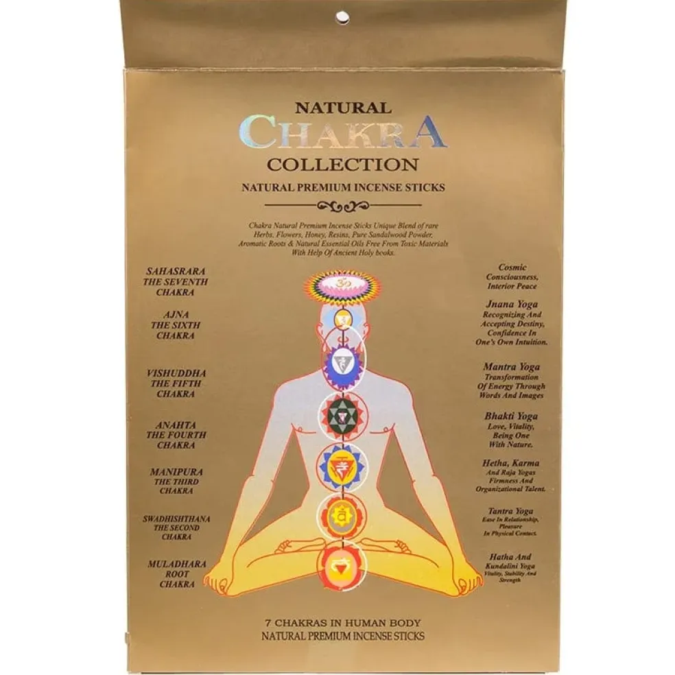 Coffret 7 parfums / chakras - 7 x 15g