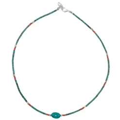 Collier de pierres précieuses - Turquoise