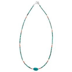 Collier de pierres précieuses - Turquoise