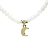 Collier Pierre de Lune avec Pendentif Lune