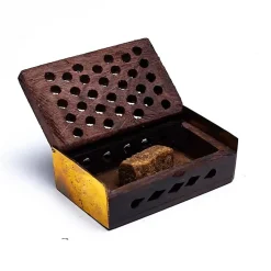 Encens Résine + diffuseur en bois