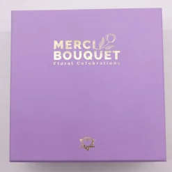 Fleurs de savon - coffret carré