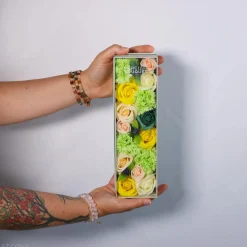 Fleurs de savon coffret XL