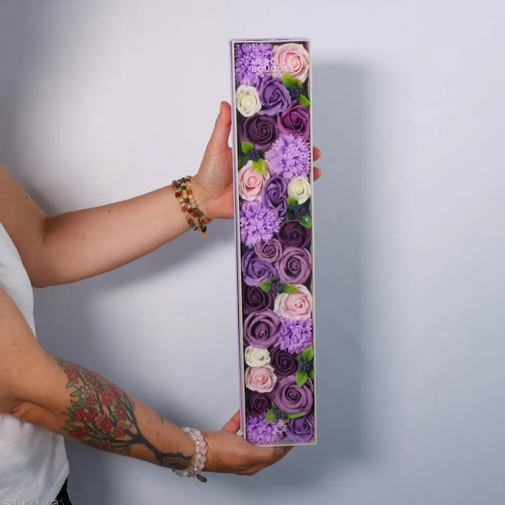 Fleurs de savon - Coffret XXL