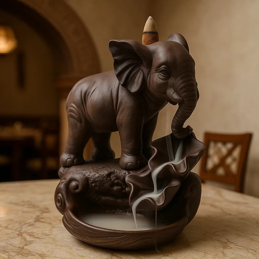 Fontaine à encens | Éléphant