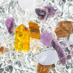 Gourde en verre - VitaJuwel VIA Prana | Violette