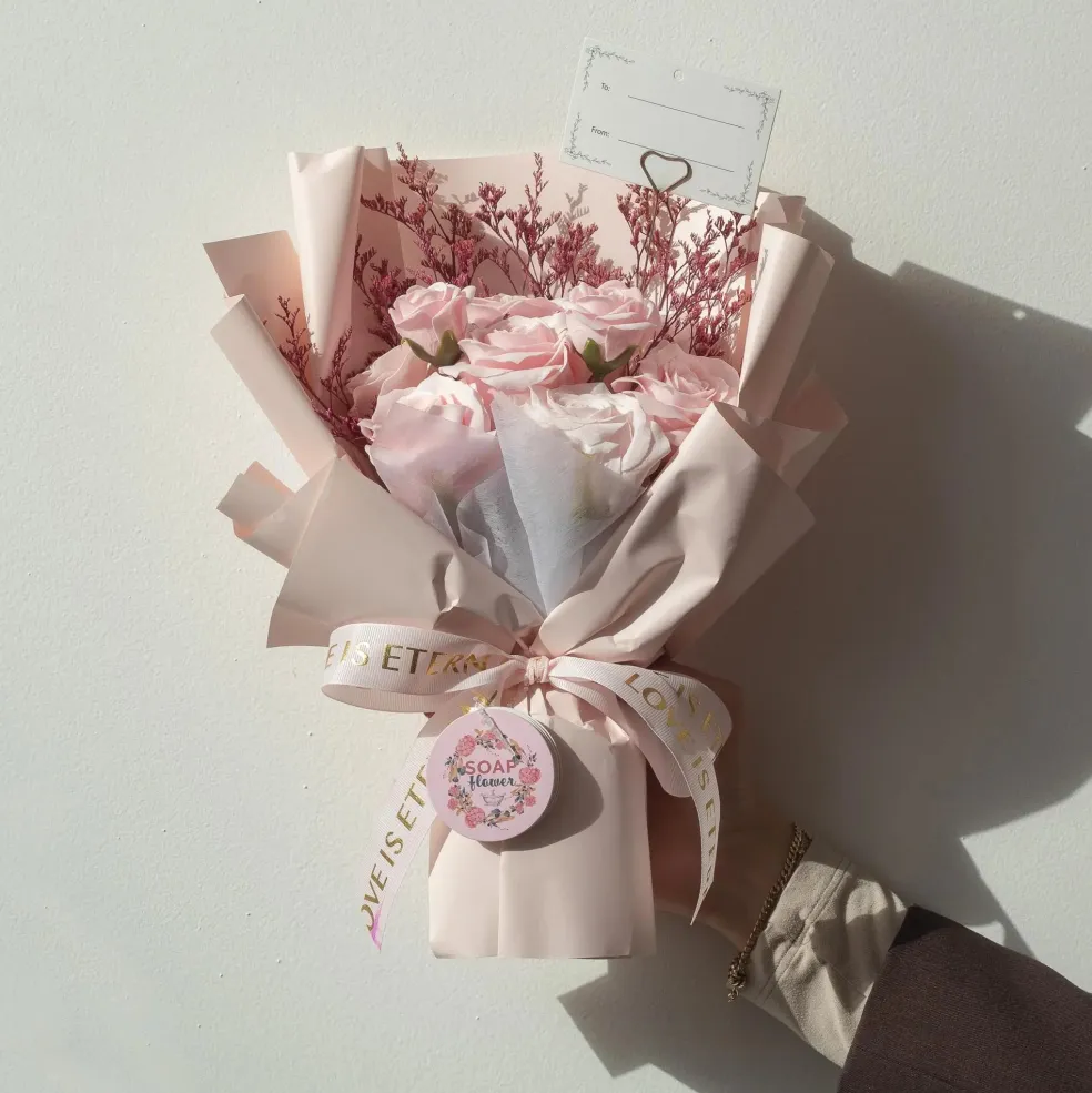 Grand Bouquet de Roses de savon