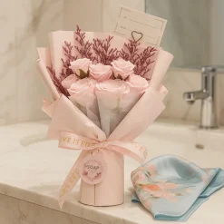 Grand Bouquet de Roses de savon