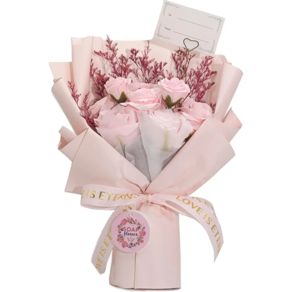 Grand Bouquet de Roses de savon