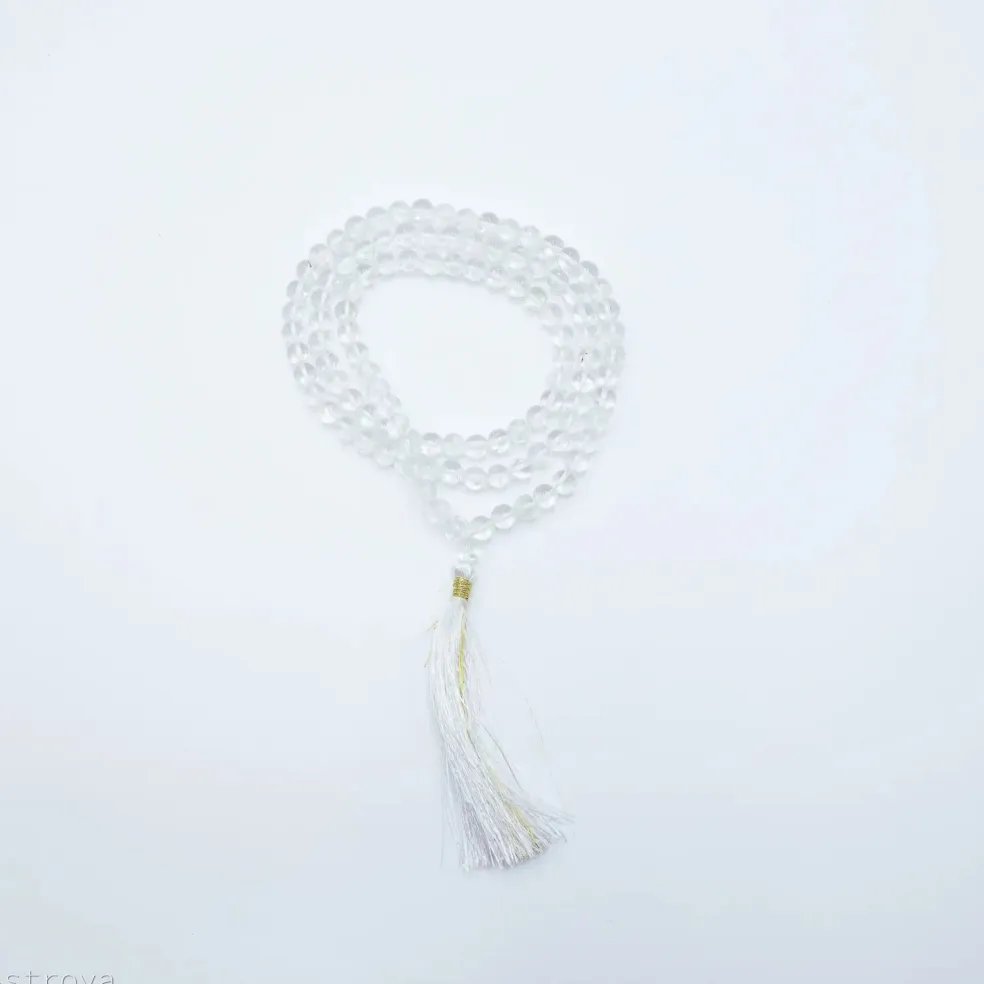 Mala Cristal de Roche | 108 perles