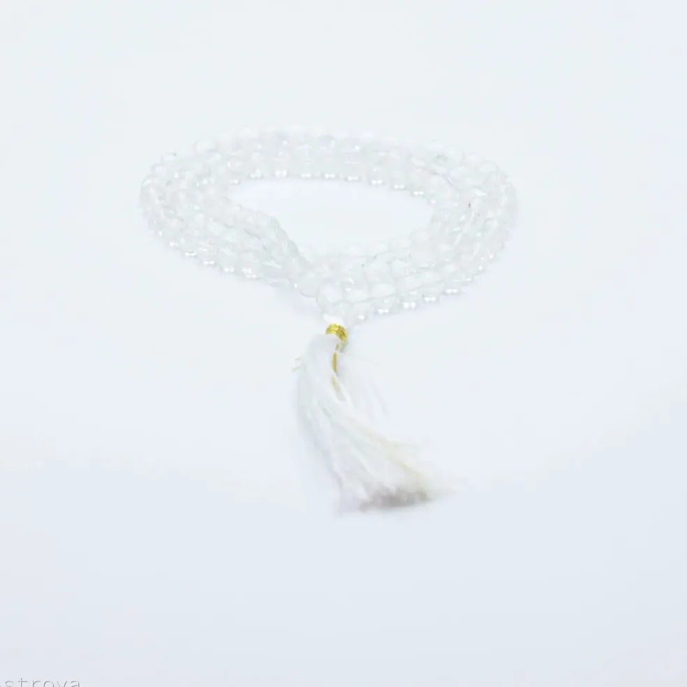 Mala Cristal de Roche | 108 perles