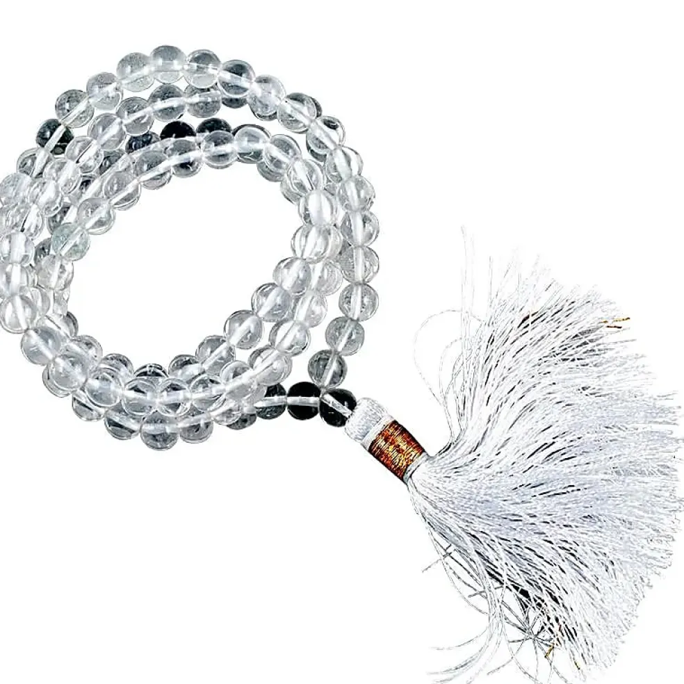 Mala Cristal de Roche | 108 perles