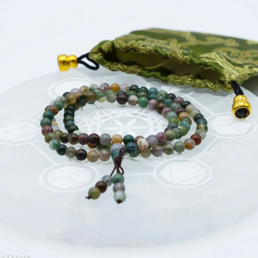 Mala en Agate | 108 perles