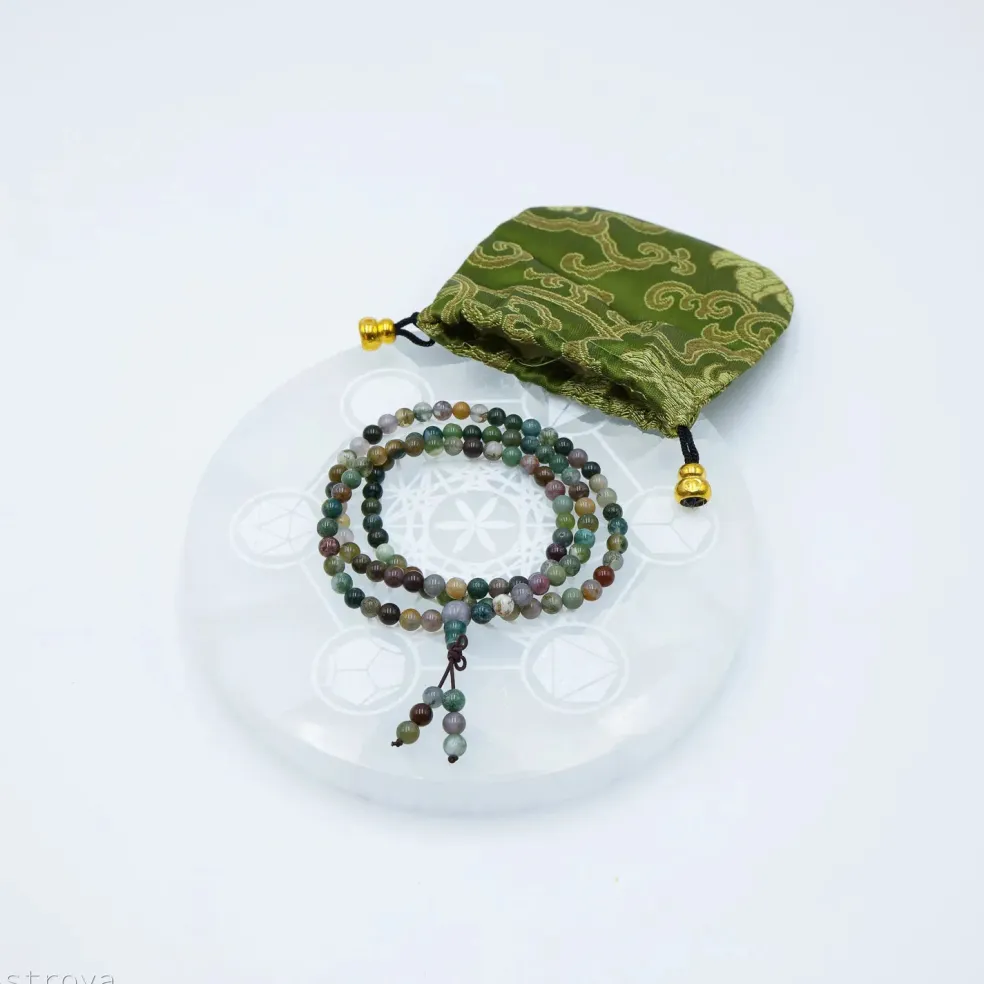 Mala en Agate | 108 perles