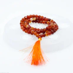 Mala en Cornaline | 108 perles
