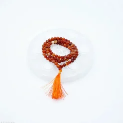Mala en Cornaline | 108 perles