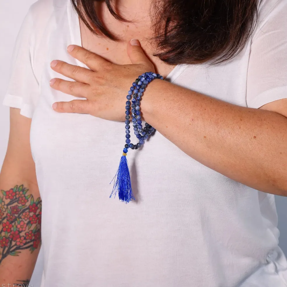 Mala en Sodalite | 108 perles