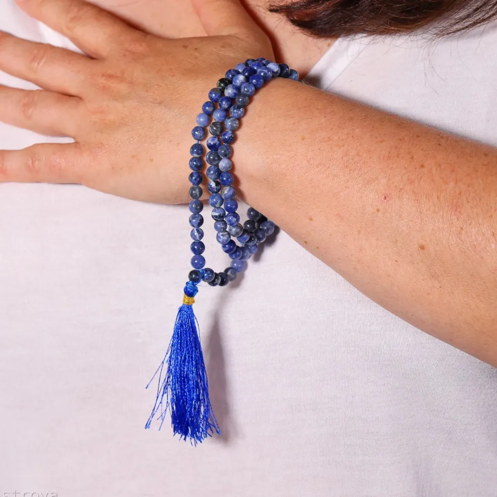Mala en Sodalite | 108 perles