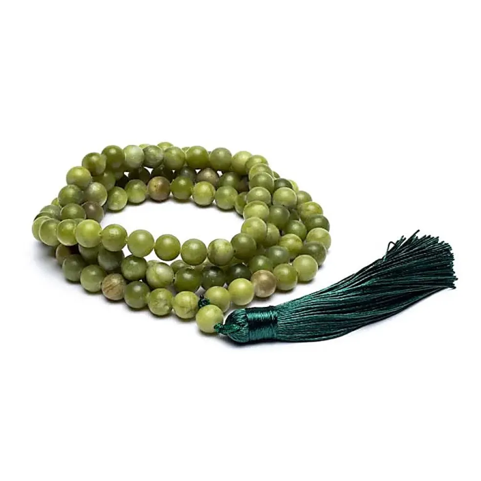 Mala Jade Xinyi avec Pompon | 108 perles