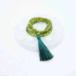 Mala Jade Xinyi avec Pompon | 108 perles