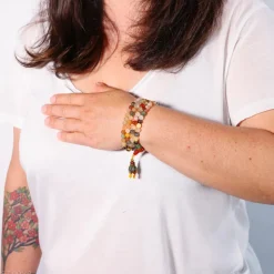 Mala magnifique mix d'agates | 108 perles
