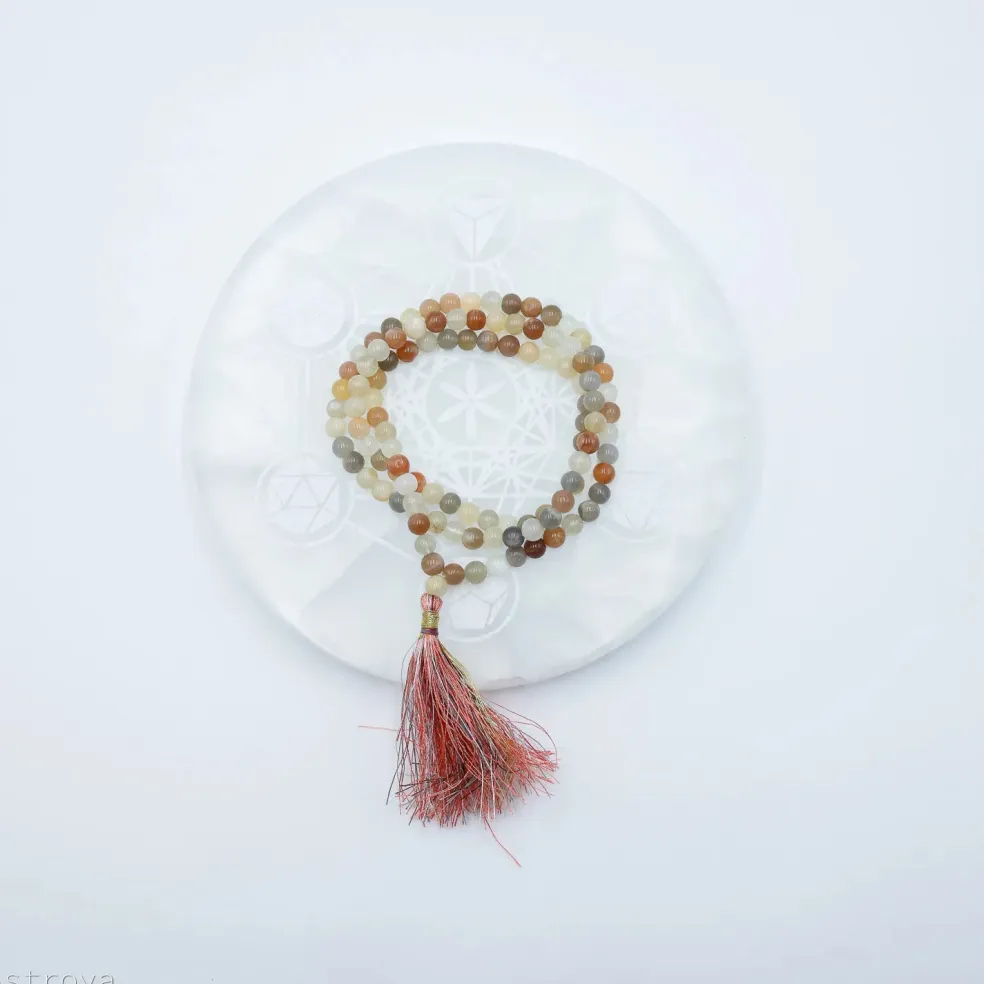 Mala Pierre de Lune | 108 perles