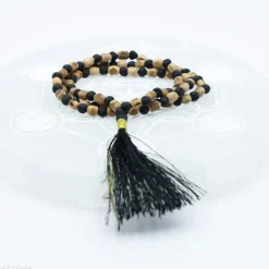 Mala Tulsi et Pierre de Lave | 6mm