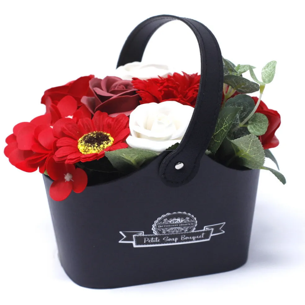 Panier de fleurs de savon - S
