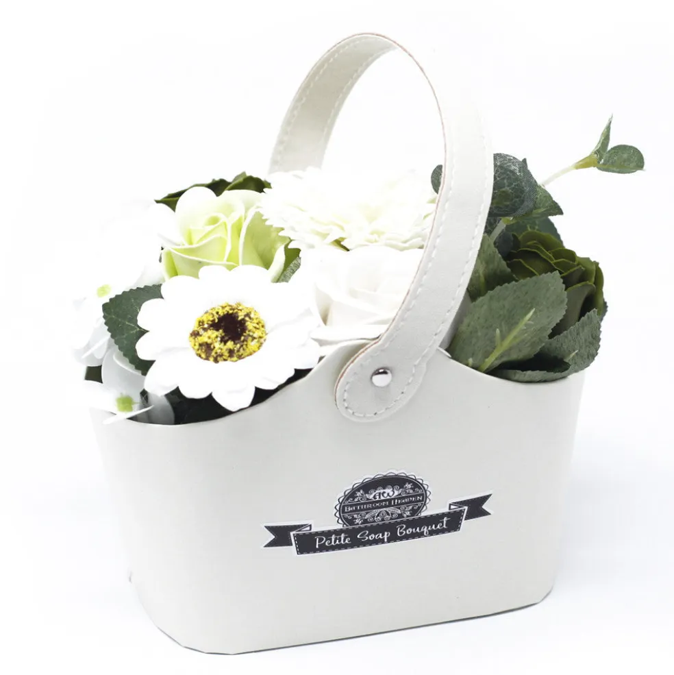 Panier de fleurs de savon - S