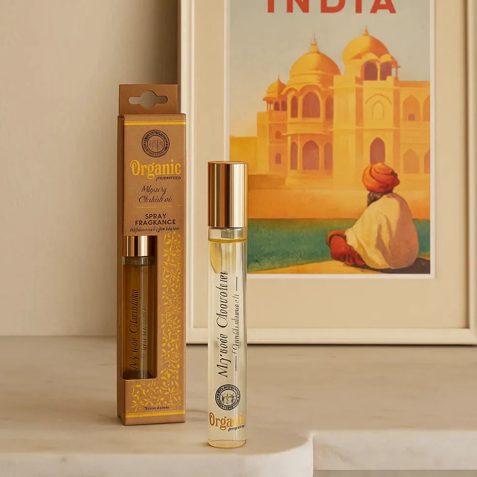 Parfum d'ambiance en spray | Bois de Santal - Organic Goodness
