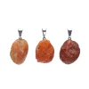 Pendentif en Agate de Feu Élégant