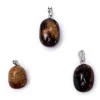 Pendentif en Calcite Miel avec crochet