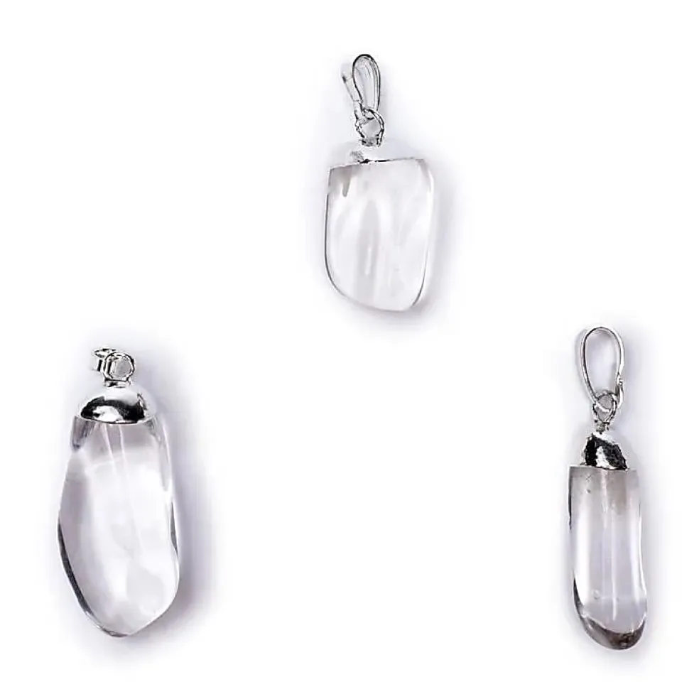 Pendentif en Cristal de Quartz