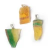 Pendentif en Fluorite brute