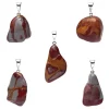 Pendentif en Jaspe Noreena percé