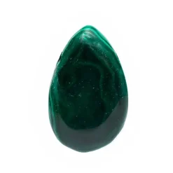 Pendentif en Malachite percé sans fil