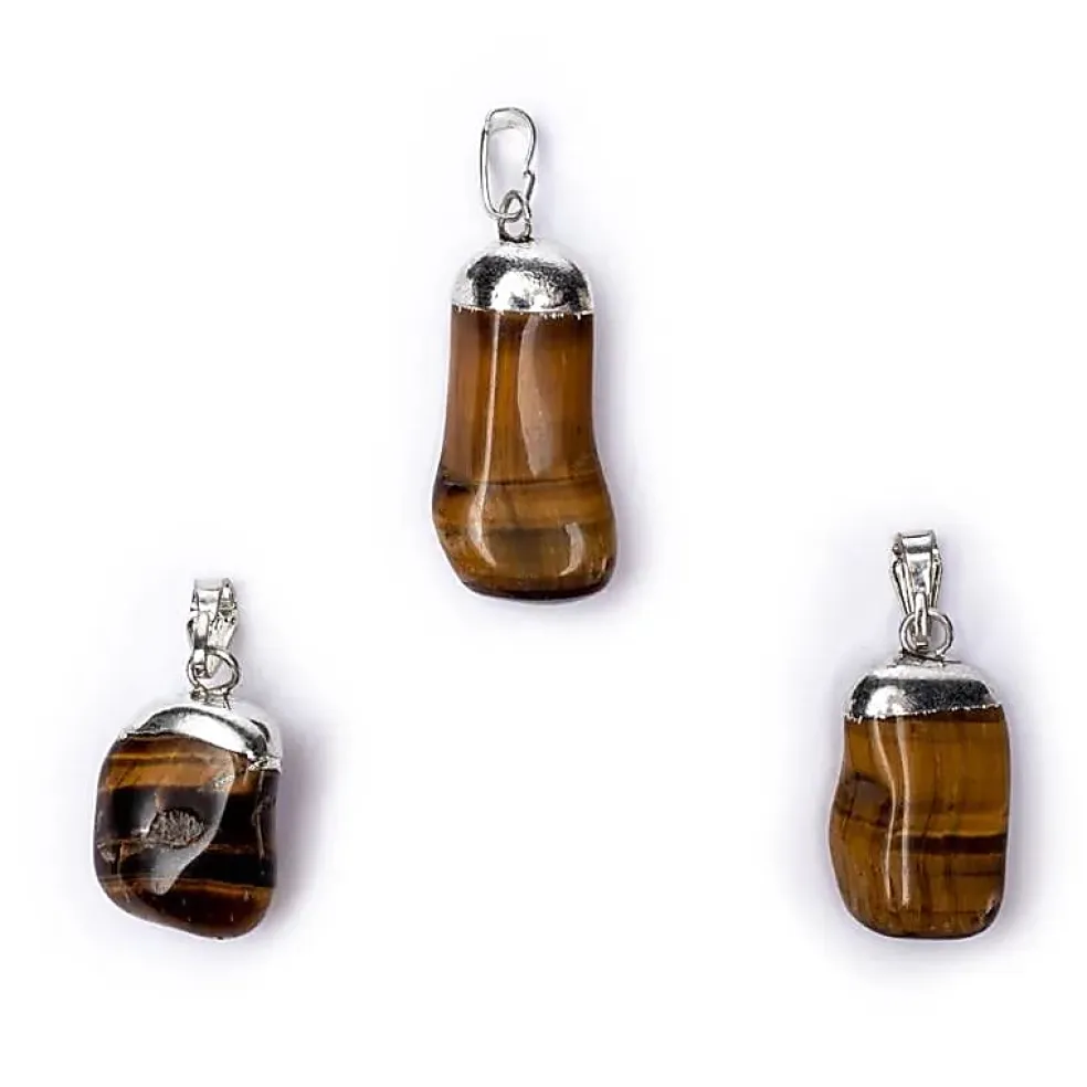 Pendentif en Oeil de Tigre