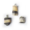 Pendentif en Onyx Zèbre Brut Naturel