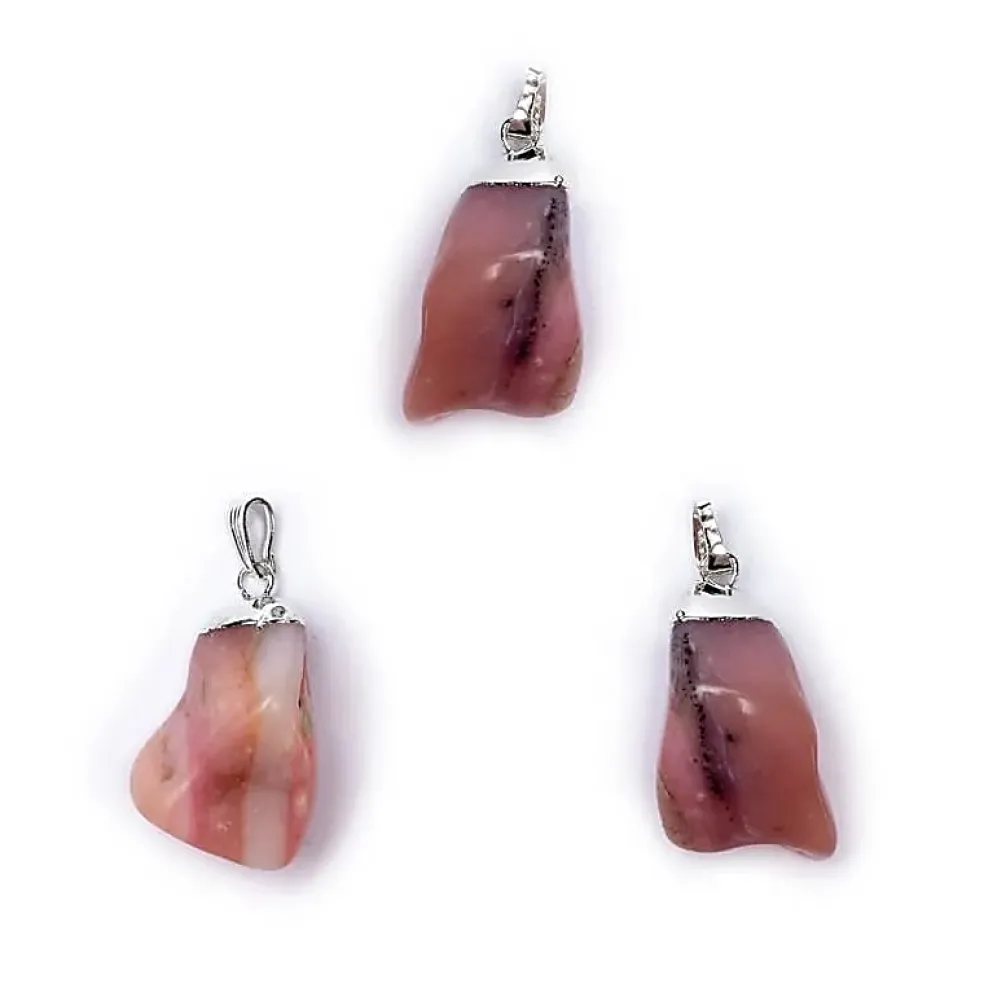 Pendentif en Opale Rose