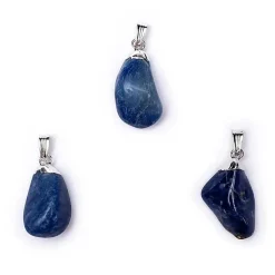 Pendentif en Quartz Bleu