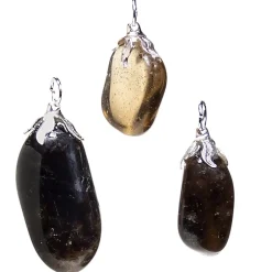 Pendentif en Quartz Fumé