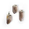 Pendentif en Quartz Fumé Naturel brut