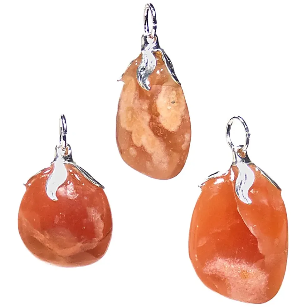 Pendentif en Rhodochrosite