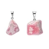 Pendentif en Rhodochrosite percée