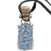 Pendentif fiole - Angélite