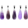 Pendentif Goutte en Améthyste